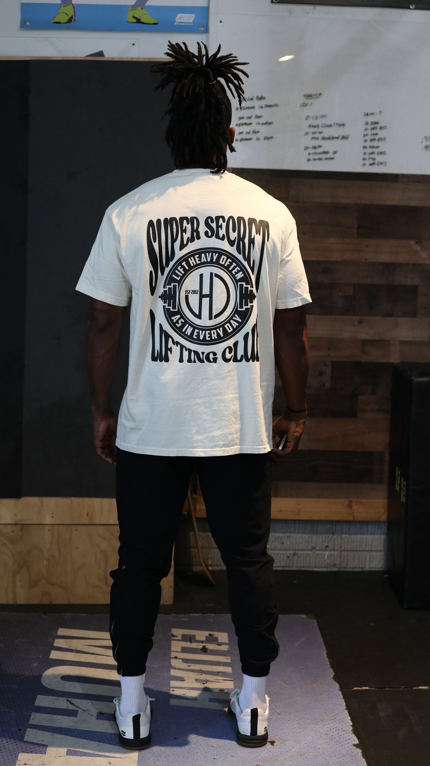 Dual - Pocket Super Secret Lifting Club T